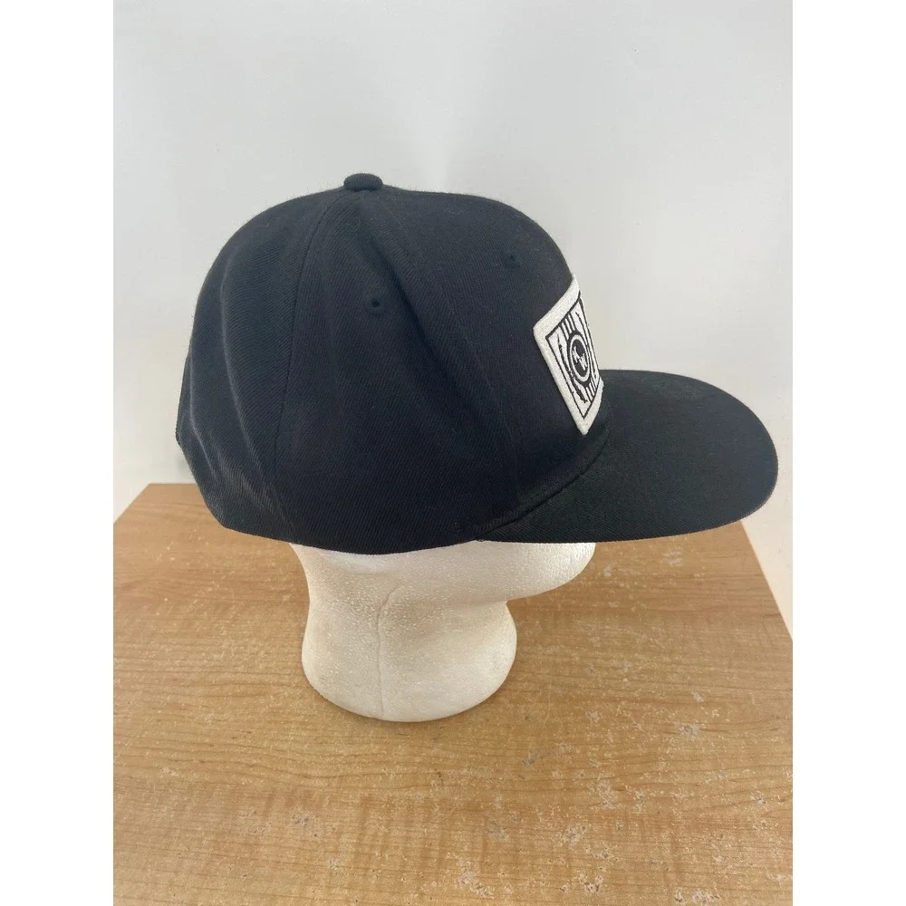 Koe Wetzel Stephenville TX Snapback Hat Black Yupoong Classics Flat Brim Cap